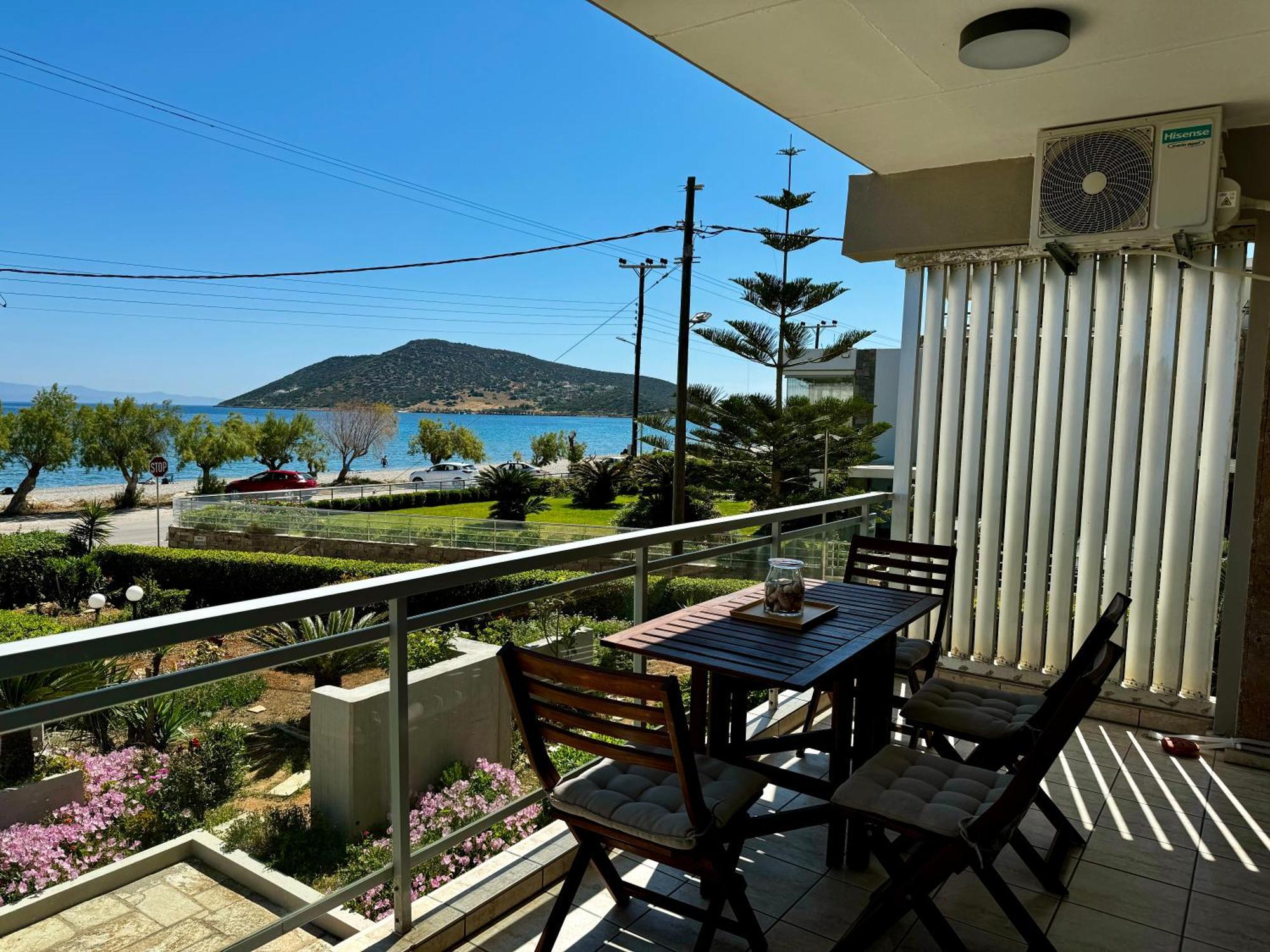 Seashore Happiness Apartments Porto Rafti Bagian luar foto